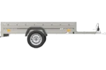 Remorque voiture simple essieu Unitrailer Garden Trailer 230 x 125 cm avec timon fixe 500/750 kg – Image 6