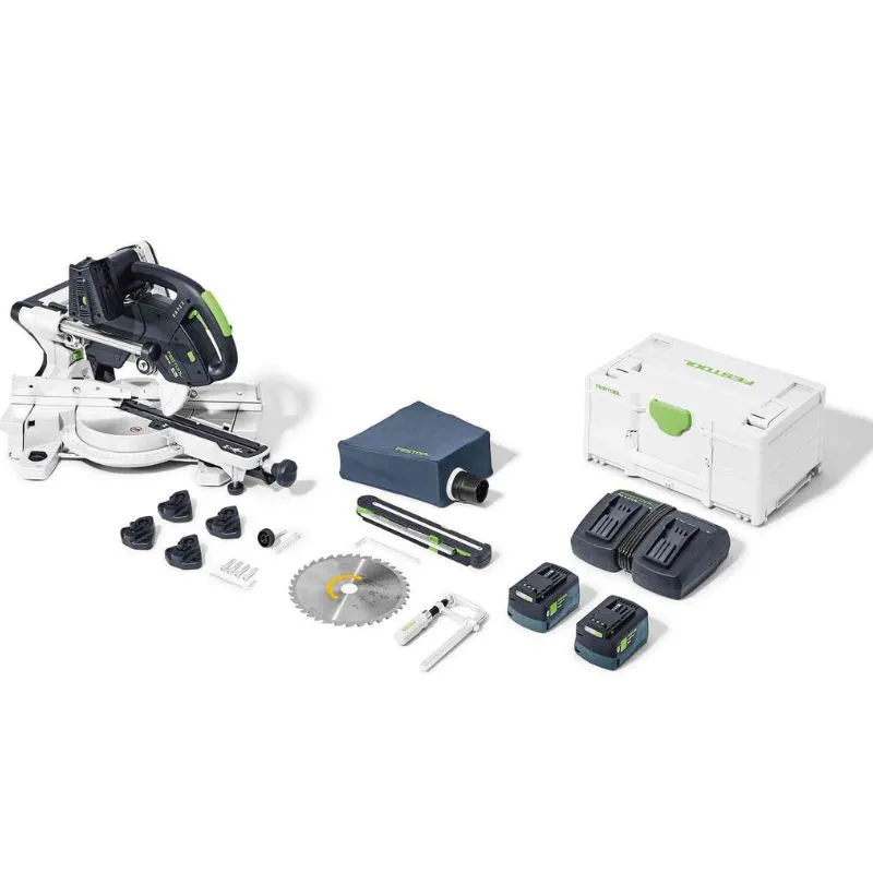 festool-scie-a-onglet-radiale-sans-fil-ksc-60-eb-52-i-plus-577174-4 (1) Scie à onglet radiale sans fil FESTOOL KSC 60 EB 5,2 I – Image 1