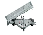 REMORQUE BENNE HYDRAULIQUE 3 ESSIEUX 400×200 UNITRAILER TASKER 400/3C 3500 KG – Image 6