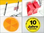 Remorque type 7.26 | 150 x 300 cm | 2600 kg | avec bâche | Jaune – Image 10
