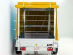 Remorque type 7.26 | 150 x 300 cm | 2600 kg | avec bâche | Jaune – Image 5