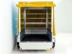 Remorque type 7.26 | 150 x 300 cm | 2600 kg | avec bâche | Jaune – Image 4