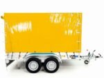 Remorque type 7.26 | 150 x 300 cm | 2600 kg | avec bâche | Jaune – Image 2