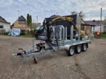 Remorque bois HT353017-K avec grue – transport bois - forestier