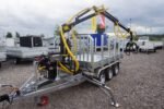 Remorque bois HT353017-K avec grue – transport bois - forestier – Image 5