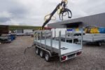Remorque bois HT353017-K avec grue – transport bois - forestier – Image 2