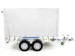 Remorque 2600 kg | 150 x 300 cm | avec bâche blanche | Type 7.26 – Image 7