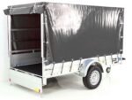Remorque 1300 kg | 150 x 300 cm | avec bâche | Type 7.13