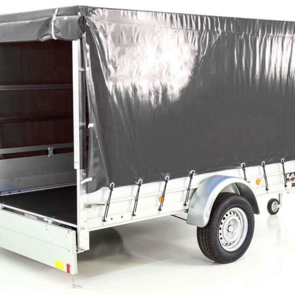Remorque 1300 kg | 150 x 300 cm | avec bâche | Type 7.13