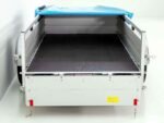Remorque | Surface de chargement 125 x 250 cm | 750 kg | avec bâche bleue