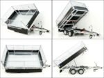 Camion-benne triaxial Debon 180×324 3,5 t – Édition Noire – Maillage Véhicule neuf