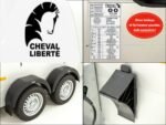 Cheval | Plateforme de chargement | Remorque blanche pour chevaux (Réf. GA-5549-25) – Image 14