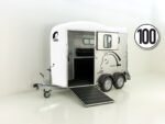 Cheval | Plateforme de chargement | Remorque blanche pour chevaux (Réf. GA-5549-25) – Image 7