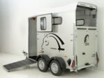 Cheval | Plateforme de chargement | Remorque blanche pour chevaux (Réf. GA-5549-25) – Image 10
