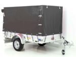 Remorque | Surface de chargement 125 x 250 cm | 750 kg | avec bâche – Image 9