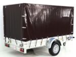 Remorque 1300 kg | 150 x 300 cm | avec bâche noire | Type 7.13 – Image 9
