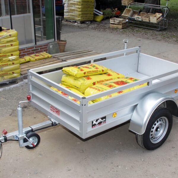 Remorque de transport | 105 x 205 cm | PTAC : 750 kg