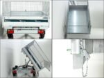 Benne basculante triaxiale Debon 180×306 2,6 t – pompe électrique – ridelles grillagées, véhicule neuf – Image 6