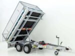 Benne basculante triaxiale Debon 180×306 2,6 t – pompe électrique – ridelles grillagées, véhicule neuf – Image 10