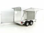 Remorque porte-voitures Debon | Surface utile : 164 x 300 cm | Remorque caisse blanche – Image 12