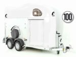 Cheval | Plateforme de chargement | Remorque blanche pour chevaux (Réf. GA-5554-25) – Image 12