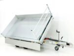 Benne basculante triaxiale Debon 180×306 2,6 t – pompe électrique – rampes – supports, véhicule neuf – Image 8
