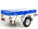 Remorque 750 kg | 105 x 205 cm | avec bâche bleue (Réf. GA-3145-25) – Image 14