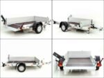 Remorque porte-voitures Vezeko | Surface utile : 127 x 246 cm | Charge utile : 750 kg