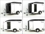 Debon | 148 x 295 cm | Étiquette à bagages | Noir