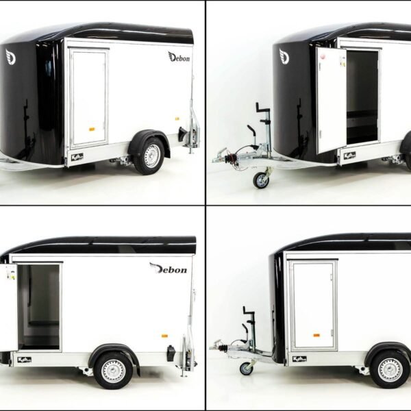 Debon | 148 x 295 cm | Étiquette à bagages | Noir