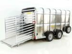Remorque à bétail Ifor Williams TA5 HD 12×6 156×372 cm Hauteur : 183 cm 3,5 t – Véhicule neuf à double étage – Image 4