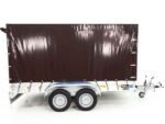 Remorque 2600 kg | 150 x 350 cm | avec bâche noire | Type 8.26 – Image 10