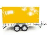 Remorque type 8.26 | 150 x 350 cm | 2600 kg | avec bâche | Jaune – Image 9