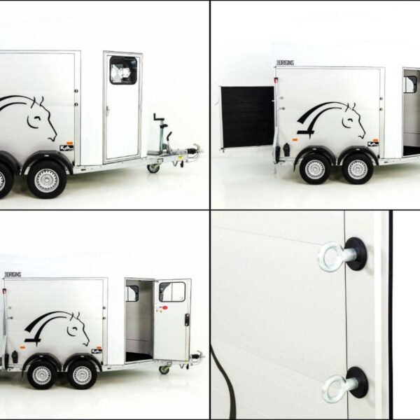 Cheval | Dimensions | Remorque pour chevaux blancs | Véhicule neuf