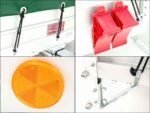 Remorque porte-voitures | Surface utile 150 x 350 cm | Charge utile 2600 kg | Bâche verte | Type 8.26 – Image 9
